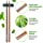 10-Pairs Bamboo Chopsticks, Reusable Classic Japanese Style Chop Sticks Gift Sets, 8.8Inch/22.5cm(Diagonal Wave)