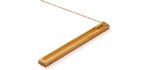 Bamboo Wood Incense Holder for Sticks with Adjustable Angle, Incense Burner with Ash Catcher, 9.8 Inches