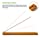 Bamboo Wood Incense Holder for Sticks with Adjustable Angle, Incense Burner with Ash Catcher, 9.8 Inches