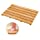 Bath Mat for Luxury Shower - Non-Slip Bamboo Sturdy Water Proof Bathroom Carpet for Indoor or Outdoor Use