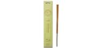 HERB & EARTH H&E Bamboo Incense - Lemongrass - 20 Sticks by Nippon KODO, Japanese Quality Incense Since 1575