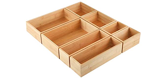 Bamboo Drawer Organizer