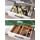 Kootek 8 Pcs Bamboo Drawer Organizer Utensil Tray Kitchen Storage Box 4-Size Versatile Dividers Cutlery Holders Bins Containers for Flatware Kitchen Utensils