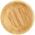 Lipper International Bamboo Wood Salad Bowls, Small, 7