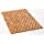 Natural Bamboo Wood Bath Mat - Bathroom and Kitchen Rugs, Bathmat Accessories for Bathtub, Spa, Sauna Floor and Shower Door Step (Lattice, Standard 16x24 Inch)