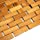 Natural Bamboo Wood Bath Mat - Bathroom and Kitchen Rugs, Bathmat Accessories for Bathtub, Spa, Sauna Floor and Shower Door Step (Lattice, Standard 16x24 Inch)