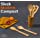 Neet Wooden Spoons For Cooking 6 Piece Organic Bamboo Utensil Set With Holder Wood Kitchen Utensils Spatula Spoon For High Heat Stirring In Nonstick Pots & Pans Quality Gift & Everyday Use