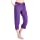 Pajama Heaven Women's Bamboo Jersey V-Neck and Capri Pant Pajama Set, Pajama Set - Purple, Large