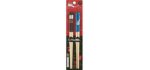 Spirited Away Bamboo Chopstick 2pcs Set -Anti-Slip Grip for Ease of Use - Authentic Japanese Design - Lightweight, Durable and Convenient