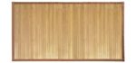 iDesign Formbu Bamboo Floor Mat Non-Skid, Water-Repellent Runner Rug for Bathroom, Kitchen, Entryway, Hallway, Office, Mudroom, Vanity, 34