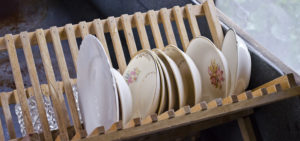 Bamboo Drying Dish Rack