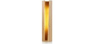Bedroom Art Lamp with Sleep Function Indirect LED Lighting,Natural Bamboo Lactation lamp, Nordic Eco-Friendly Dimmable and Decorative Art Desk Lamp,Powered by USB Cable