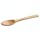 12 Inch Serving Spoon, 1 Sturdy Wood Spoon For Cooking - Utensil For Non-Stick Cookware, Mix, Stir, or Serve, Natural Bamboo Kitchen Spoon, For Catering, Banquets, Homes, or Buffets - Restaurantware