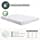 6 Inch Memory Foam Mattress Medium-Firm Feel with Bamboo Cover, Breathable Bed Mattresses with CertiPUR-US Certified, Queen
