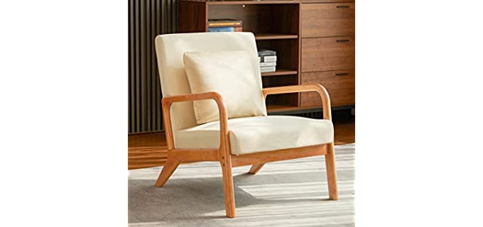 ELUCHANG Mid-Century Modern Accent Chairs, 25.6