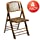 Flash Furniture 4 Pack American Champion Bamboo Folding Chair