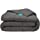 Luna Adult Weighted Blanket - Silky Cooling Bamboo & Premium Glass Beads - 15 Lbs - 60x80 - Queen Size Bed - Designed in USA - Heavy Cool Weight for Hot & Cold Sleepers - Dark Grey