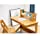 Maydear Bamboo Kids Desk and Chair Set, Kids Table and Chair Set with Bookshelves, Children Desk, Kids Study Table and Chair Set， for School Home Bedroom or Daycare Center (Wood Color)