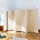 TinyTimes 6 FT Tall Bamboo Room Divider, 6 Panel Room Dividers & Folding Privacy Screens, Decorative Separation Wall Divider, Room Partitions, Freestanding - Natural, 6 Panel