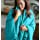 Weighted Evolution Weighted Blanket+ Bonus Organic Bamboo Duvet Cover Best Blanket for Adults/Kids- Warm Cooling Calm Cozy Heavy Blanket (Turquoise, 48