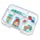 Yumbox Original Leakproof Bento Lunch Box Container for Kids (Bamboo Green Funny Monsters)