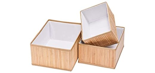 Bamboo Storage Bins