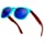 Blue Lens Wood Sunglasses Polarized for Men and Women - Bamboo Wooden Sunglasses Sunnies - Fishing Driving Golf Trendy - Blue Lenses