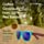 Blue Lens Wood Sunglasses Polarized for Men and Women - Bamboo Wooden Sunglasses Sunnies - Fishing Driving Golf Trendy - Blue Lenses