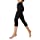Boody Body EcoWear Women’s Calf Length Legging Made from Natural Organic Bamboo Viscose – Soft Breathable Eco Fashion for Sensitive Skin - Black, Large