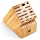 Cooks Standard Knife Storage Block, 25 Slot, Bamboo