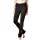 Fishers Finery Women's Straight Leg Yoga Pant with Pockets (Black, L)