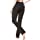 Fishers Finery Women's Straight Leg Yoga Pant with Pockets (Black, L)