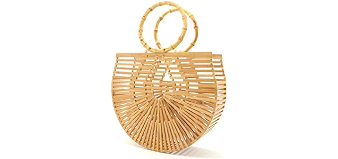 Bamboo handbag