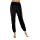 WiWi Women's Bamboo Loose Yoga Bottoms Lightweight Jogger Pants Plus Size Pajama Pant Lounge Sleepwear S-4X, Black, X-Large