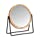 Amazon Basics Vanity Mirror with Bamboo Rim - 1X/5X Magnification