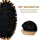 BLACK EGG Boar Bristle Hair Brush for Women Men Kid, Soft Natural Bristles Brush for Thin and Fine Hair, Restore Shine and Texture, Set includes Bamboo comb and 3 hair ties