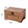 HEJJBX UoU Bamboo Wooden Storage Box with Rolling Tray Stash Box, Combo Large-Middle-Small Stash Box and Jewelry Box(Bamboo, Large), Brown (JLH-0021)