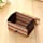 smallwoodi Jewelry Box,Creative Bamboo Wooden High Capacity Case Cute Jewelry Box Storage Organizer Multicolor