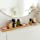 Bamboo Vanity Tray, ROCDEER 6-Piece Bathroom Countertop Vanity Tray Set, Makeup Kitchen Desk Organizer and Storage - Holds Small Items