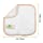 Hiamo Reusable Baby Wipes - 24 Pack - Made from A Bamboo and Cotton Blend - Machine Washable and Eco Friendly - 5.9 X 5.9 Inches