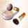 Matto Makeup Brush Set 2 Pieces Face Blush Kabuki Powder Foundation Makeup Brushes for Mineral BB Cream