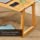 MoNiBloom Bamboo Rectangular Coffee Center Tea Table for Living Room Sitting Room Home Office, Natural