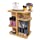 Sorbus 360° Bamboo Cosmetic Organizer, Multi-Function Storage Carousel for Makeup, Toiletries, and More — Great for Vanity, Desk, Bathroom, Bedroom, Closet, Kitchen (Bamboo)