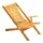 AbocoFur Bamboo Folding Lounge Chair, Indoor&Outdoor Lazy Recliner with Armrest, Home Zero Gravity Chair for Lunch Break, Portable Chaise for Patio, Balcony, Garden