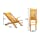 AbocoFur Bamboo Folding Lounge Chair, Indoor&Outdoor Lazy Recliner with Armrest, Home Zero Gravity Chair for Lunch Break, Portable Chaise for Patio, Balcony, Garden