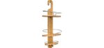 Honey-Can-Do Bamboo Hanging Shower Caddy BTH-09273 Natural