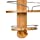 Honey-Can-Do Bamboo Hanging Shower Caddy BTH-09273 Natural