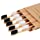 Nuduko Biodegradable Bamboo Toothbrushes, 10 Piece BPA Free Soft Bristles Toothbrushes, Natural, Eco-Friendly, Green and Compostable