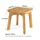 PELYN Bamboo Shower Bench Wooden Bath Stool with Non-Slip Feet, Small Corner Shower Stool Great for Indoor and Outdoor Use