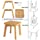 PELYN Bamboo Shower Bench Wooden Bath Stool with Non-Slip Feet, Small Corner Shower Stool Great for Indoor and Outdoor Use